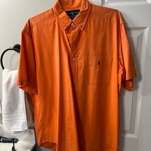 Polo short sleeve button down
